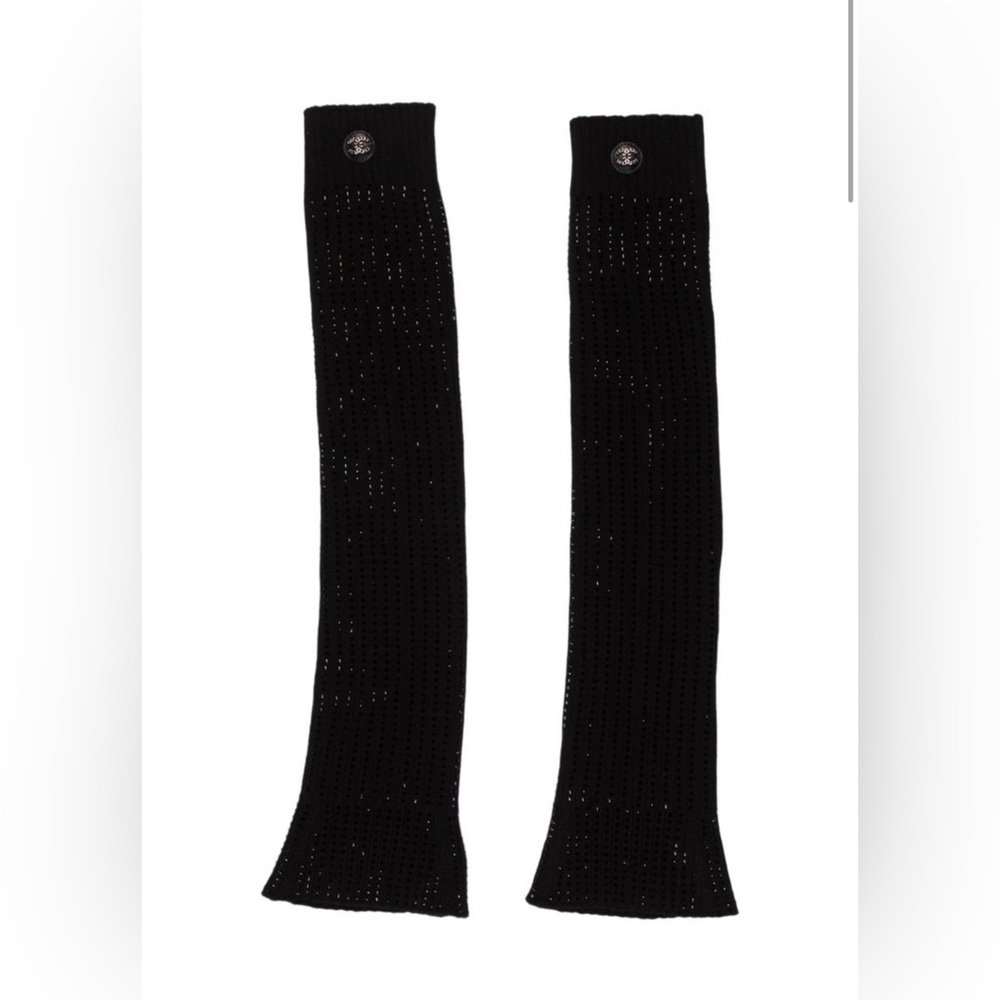 Auth 2024 CHANEL leg warmers stored in orginal Chanel box